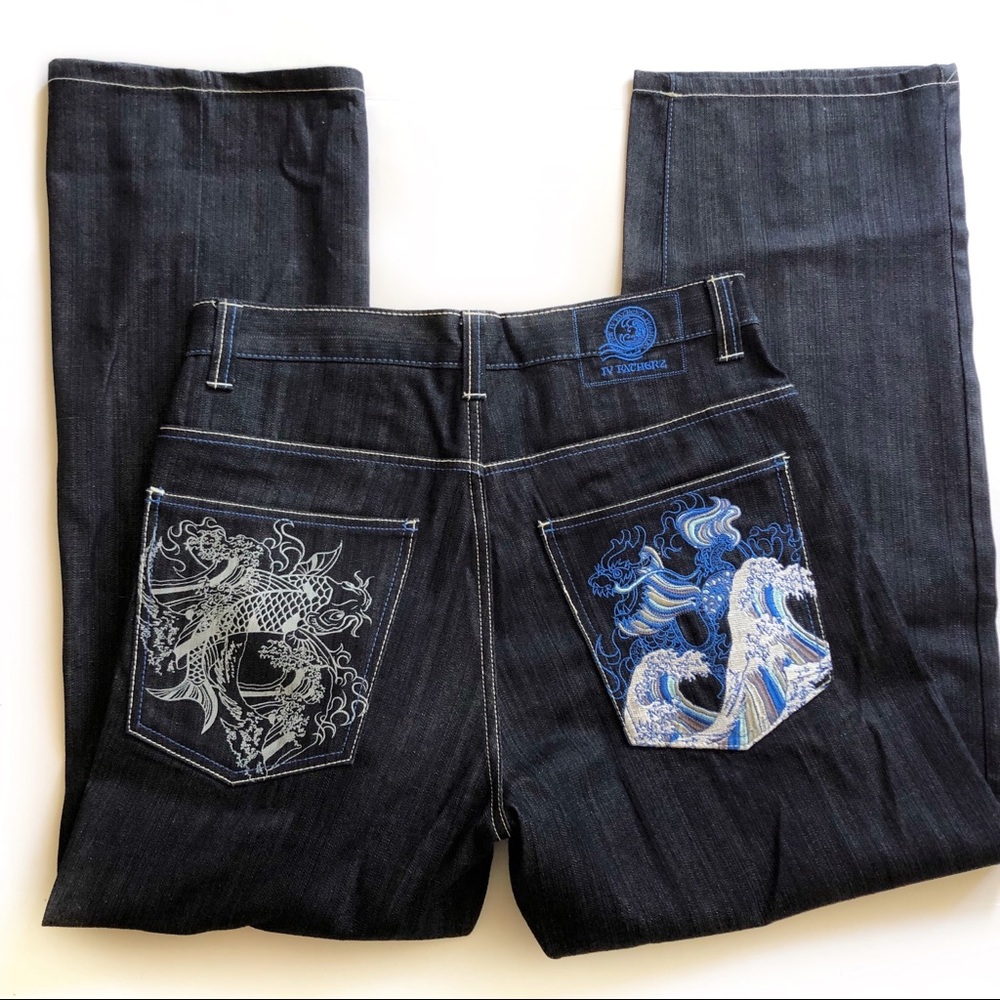 IV Fatherz Dragon & Koi Premium Jeans